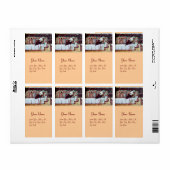 コウノトリ赤ちゃんシャワー3 ラベル (フルシート)