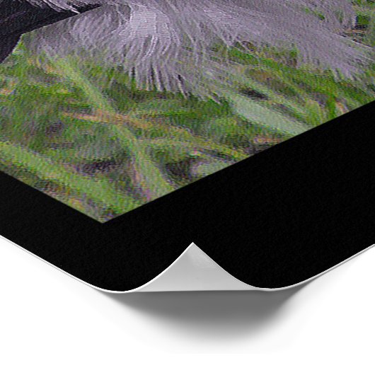 コウノトリ ポスター (角)