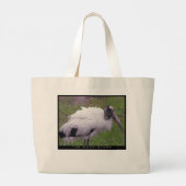 コウノトリ ラージトートバッグ (裏面)