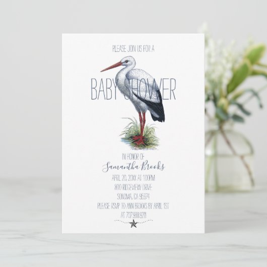 コウノトリ 招待状 (スタンド正面)