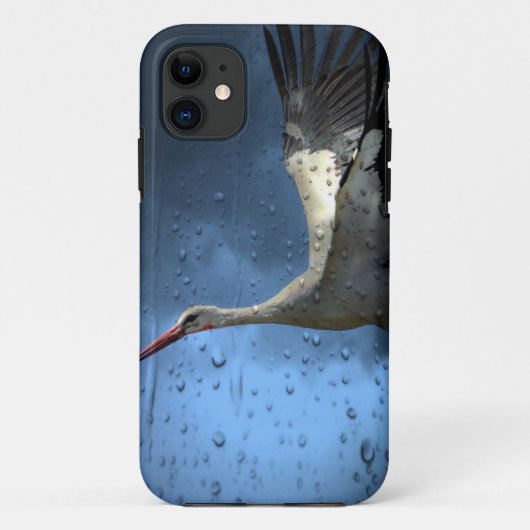 コウノトリ Case-Mate iPhoneケース (裏面)