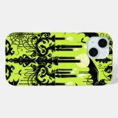 コウモリとキャンドル Case-Mate iPhoneケース (裏面 (横))