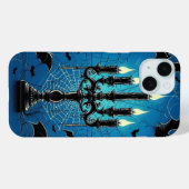 コウモリとキャンドル Case-Mate iPhoneケース (裏面 (横))