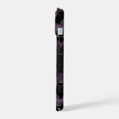 コウモリとクモの巣 iPhone 15ケース (左側面)