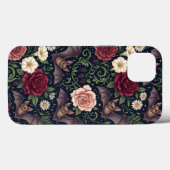 コウモリとバラのゴシックiPhone 13ケース Case-Mate iPhoneケース (裏面 (横))