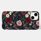 コウモリとバラのゴシックiPhone 14ケース Case-Mate iPhoneケース (裏面 (横))