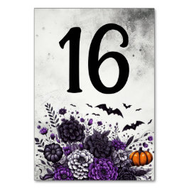 コウモリと花 テーブルナンバー16 テーブルナンバー
