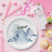 コウモリと雲 ペーパープレート (パーティー)