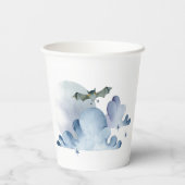 コウモリと雲 紙コップ (裏面)