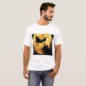 コウモリのダニー・ダック Tシャツ (正面フル)