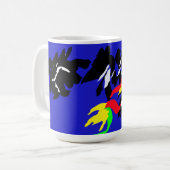 コウモリの秋 コーヒーマグカップ (正面左)