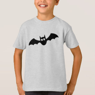コウモリの飛行Tシャツ かわいい吸血鬼のバットTシャツ Tシャツ