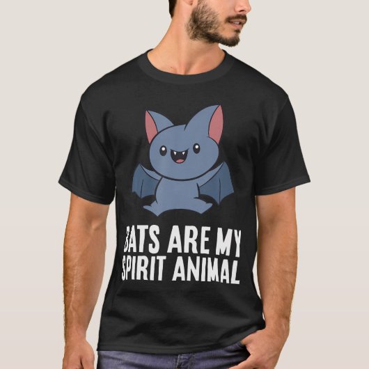コウモリは私のスピリットアニマル Tシャツ (正面)