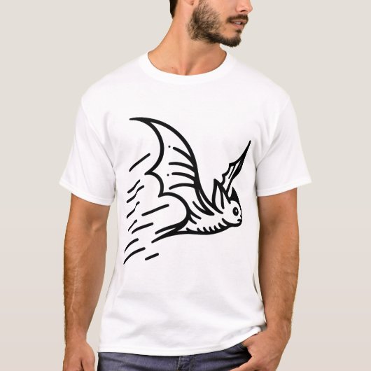 コウモリバエ Tシャツ (正面)