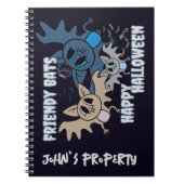 コウモリ ノートブック (正面)