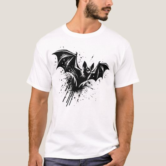 コウモリ Tシャツ (正面)