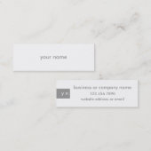 コエピ スキニー名刺 (正面/裏面)