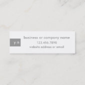 コエピ スキニー名刺 (裏面)