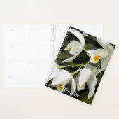コエロジンモーレアナオーキッド開花フローラ プランナー手帳 (ディスプレー)