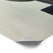 コオのシヴァの巨大な像から手 ポスター (角)