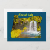 コオサ秋オレゴン葉書 ポストカード (正面/裏面)