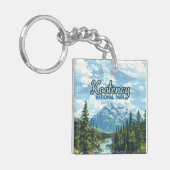 コオテナイ国立公園カナダブリティッシュコロンビア キーホルダー (正面左)