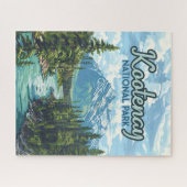 コオテナイ国立公園カナダブリティッシュコロンビア ジグソーパズル (横)