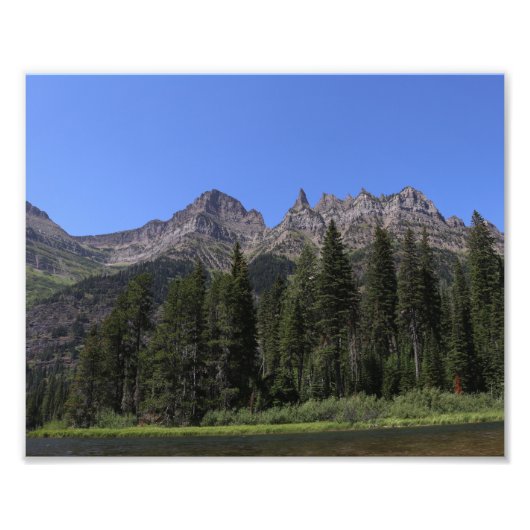 コオテナイ湖氷河国立公園モンタナ フォトプリント (正面)