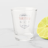 コオテネイナショナルパークカナダ動揺してヴィンテージ ショットグラス (裏面)