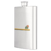 コオテネー国立公園松の木の太陽 フラスク (左)