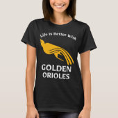コオリガシを見るのが好きな野鳥観察者には最高の人生 Tシャツ (正面)