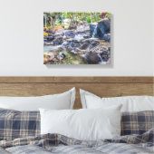 コオリナオアフハワイ滝 キャンバスプリント (インサイチュ (寝室))