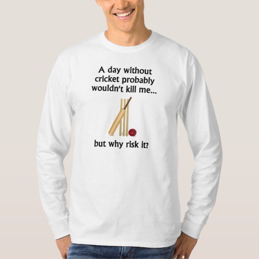 コオロギのない日 Tシャツ (正面)