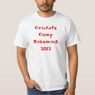 コオロギのキャンプのRunamuckのTシャツ2012年 Tシャツ