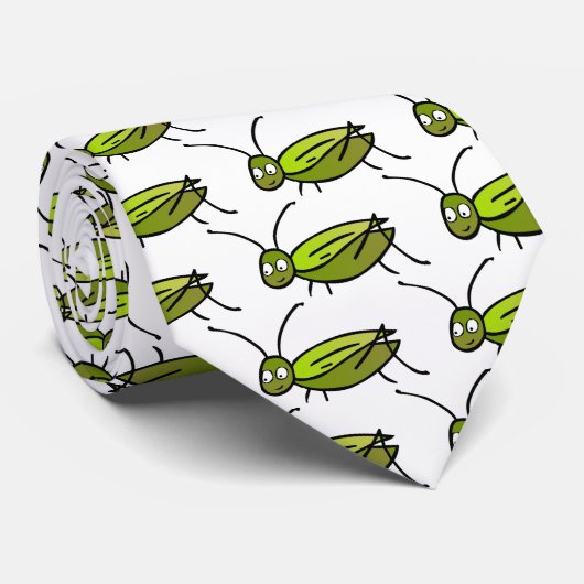 コオロギのタイ ネクタイ (ロール)