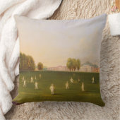 コオロギの最初壮大なマッチはメンバーによっての遊びました クッション (ブランケット)