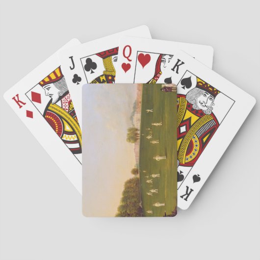 コオロギの最初壮大なマッチはメンバーによっての遊びました トランプ (裏面)