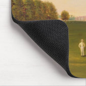 コオロギの最初壮大なマッチはメンバーによっての遊びました マウスパッド (コーナー)