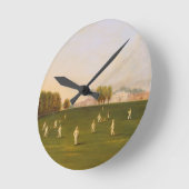 コオロギの最初壮大なマッチはメンバーによっての遊びました ラウンド壁時計 (傾斜)