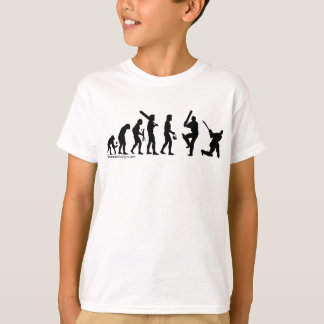 コオロギの進化 Tシャツ