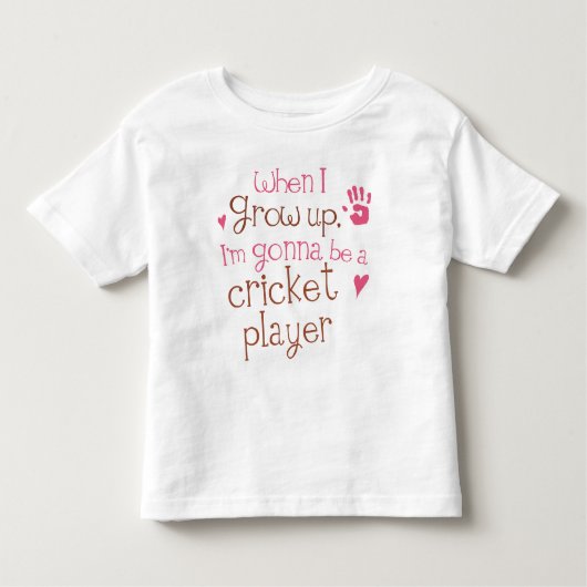 コオロギプレーヤー(未来)の幼児ベビーのTシャツ トドラーTシャツ (正面)