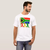 コオロギ南アフリカ共和国 Tシャツ (正面フル)
