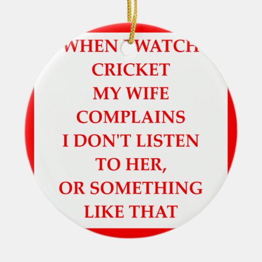 コオロギ セラミックオーナメント (正面)