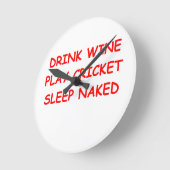 コオロギ ラウンド壁時計 (傾斜)