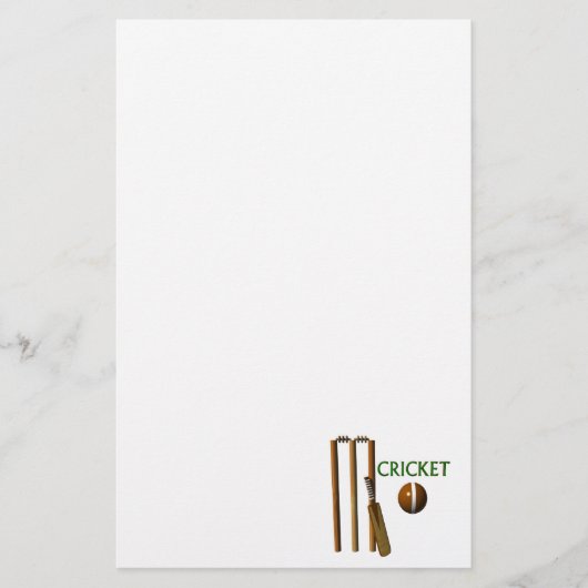 コオロギ 便箋 (正面)