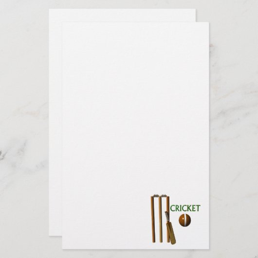 コオロギ 便箋 (正面/裏面)