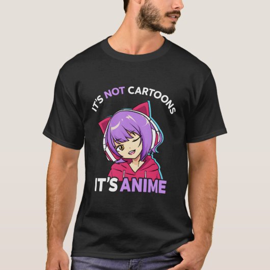 コオンじゃないアニメGaだ Tシャツ (正面)