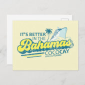 コカイバハマハガードバケーションクルーズ ポストカード (正面/裏面)