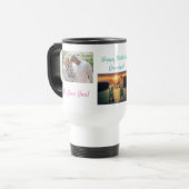 コカスタムラージュ3フォトグラパーソナライズされたンマ トラベルマグ (正面左)