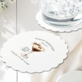 コカスタムースター100th誕生日エスプレッソマルティーニ ペーパーコースター